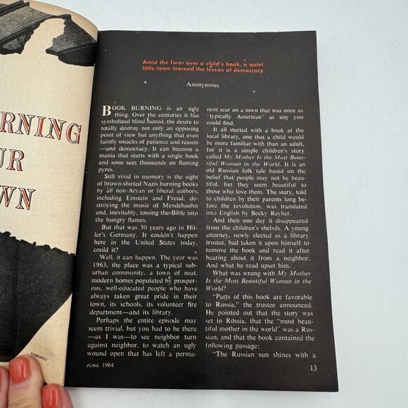 Coronet Mag June 1954 Personal Privacy & President Johnson Political Insights - Picture 5 of 8